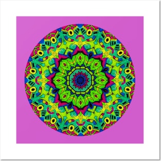 Tropical Mandala Posters and Art